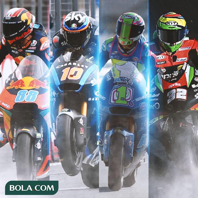 MotoGP - 4 Pembalap Rookie di MotoGP 2021
