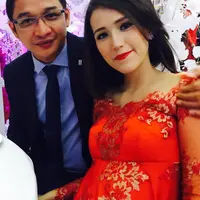 Adelia menuliskan keterangan foto dengan mengatakan kalau itu unggahannya terakhirnya sampai usai bersalin. (Via Instagram/@adeliapasha)