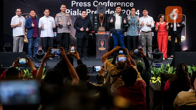 Foto: Piala Presiden 2024 Segera Bergulir, Pemenang Bakal Terima Hadiah 5 Miliar Rupiah