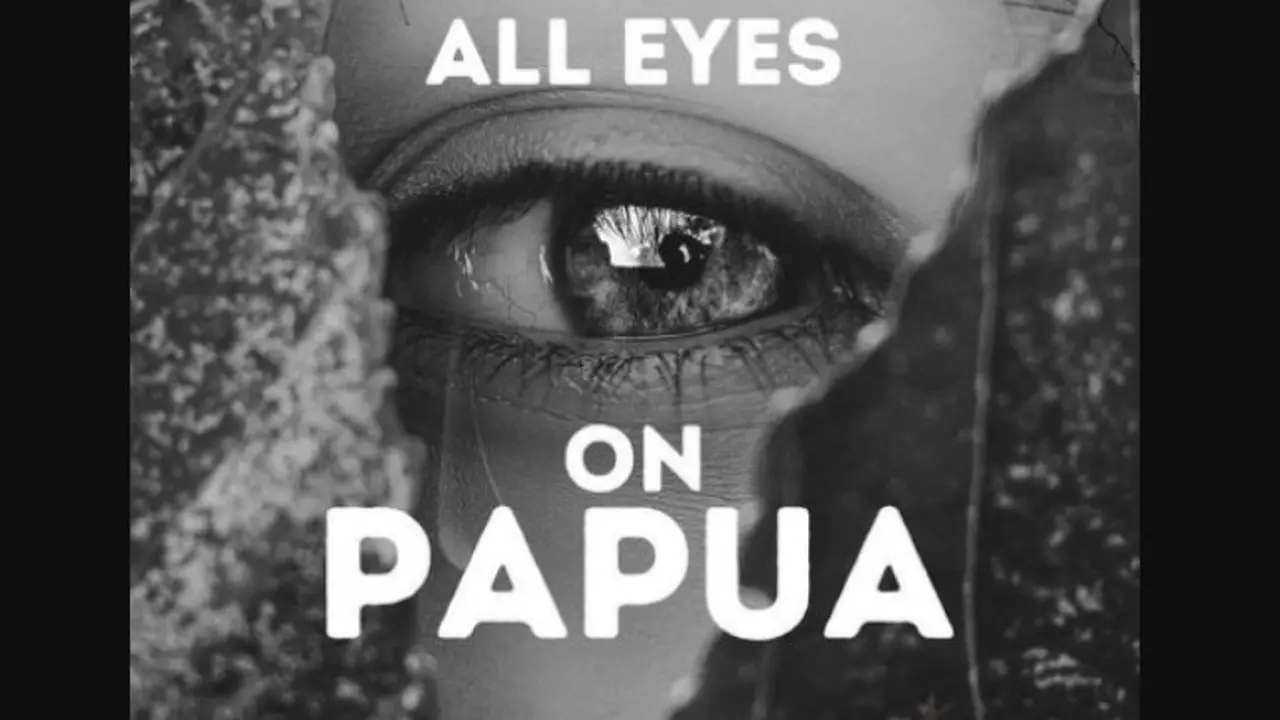 Tagar All Eyes on Papua Menggema di Media Sosial. Soroti Soal Penyerobotan Hutan Adat