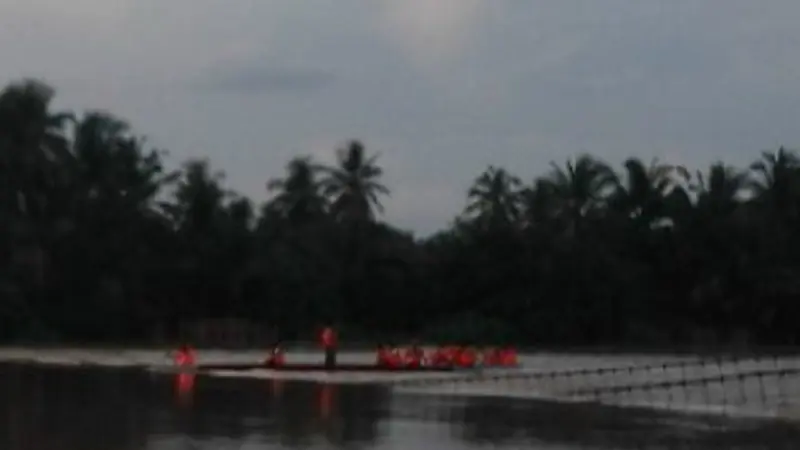 Jembatan Gantung di Muara Enim Putus, 3 Warga Terluka 