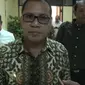 Wali Kota Makassar, Moh. Romdhan Pomanto hadiri panggilan Polisi (Liputan6.com/ Eka Hakim)