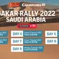 Jadwal Live Streaming Reli Dakar 2022 Saudi Arabia Day 3-9 di Vidio Pekan Ini. (Sumber : dok. vidio.com)