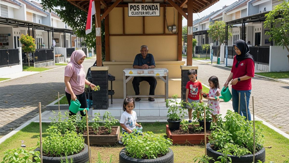 9 Ide Kebun Sayur di Sekitar Pos Ronda untuk Aktivitas Warga, Jadi Sumber Pangan