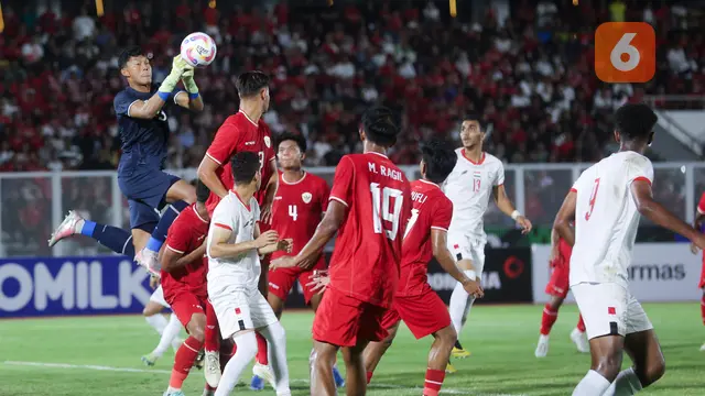 Foto: Gol Tunggal Jens Raven Bawa Timnas Indonesia U-20 Lolos ke Piala Asia U-20 2025