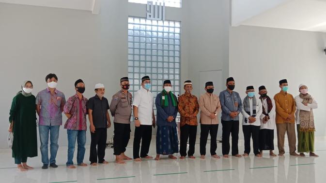 Masjid Al-Ihsan di Kompleks Daan Mogot diresmikan Direktur SCM Imam Sudjarwo, Jumat (28/8/2020) siang (Istimewa)