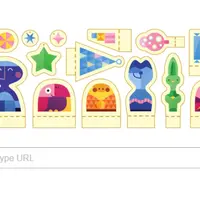 Doodle 'Tis the Season! jadi cara google menyambut libur Natal.