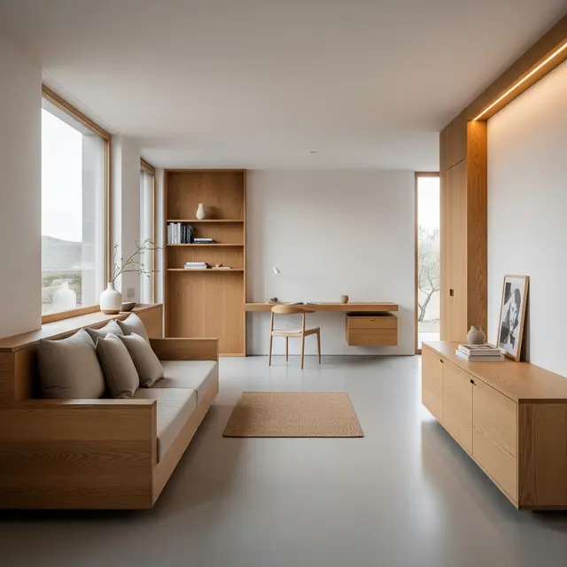 Model Rumah Minimalis Modern dengan Aksen Kayu