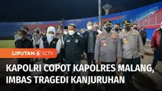 Dua hari pascakerusuhan yang menewaskan 125 pendukung Arema FC, Kapolri Jenderal Listyo Sigit Prabowo mencopot Kapolres Malang. Langkah serupa juga diambil Kapolda Jawa Timur, yang menonaktifkan 9 perwira Brimob, yang terlibat dalam kerusuhan akhir p...