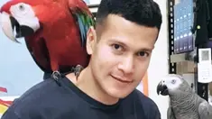 Adam Jordan menjadi salah satu artis yang dijuluki penyayang binatang. Aktor 52 tahun itu memelihara burung di rumahnya. Meski sibuk syuting, Adam tetap meluangkan waktu untuk bermain bersama burung kesayangannya tersebut. Tak jarang, ia juga membagikan potretnya di laman Instagram-nya. (Liputan6.com/IG/@adam_jordanreal)