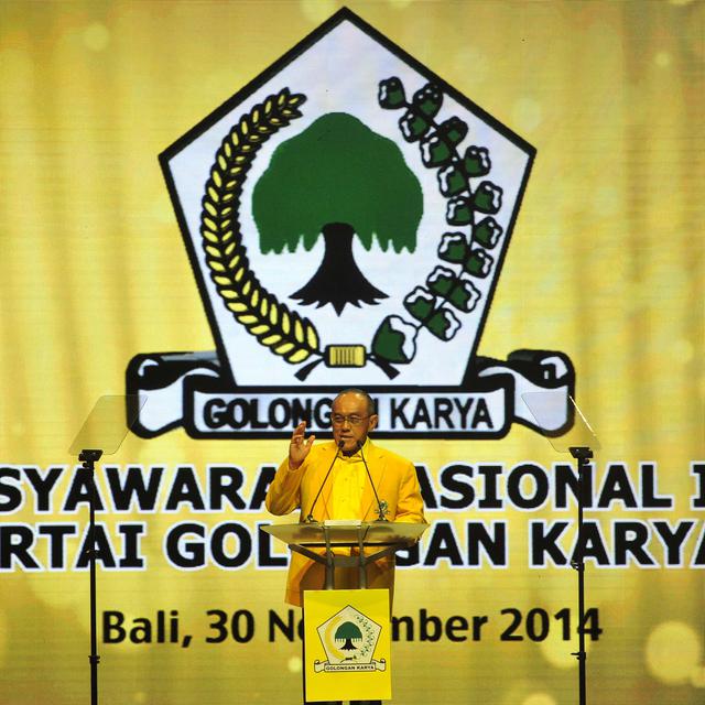 Dengan 3 Pantun Ical Sindir Kader Di Presidium Penyelamat Golkar