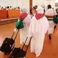 Para jemaah haji pun bersiap meninggalkan Kota Suci untuk bertolak ke Tanah Air pada 17 September 2016. (Liputan6.com/Muhammad Ali)