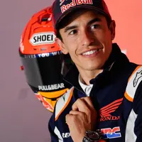 Unggahan Marc Marquez saat singgah sementara di Bandara Soekarno-Hatta jadi sorotan. (Instagram/marcmarquez).