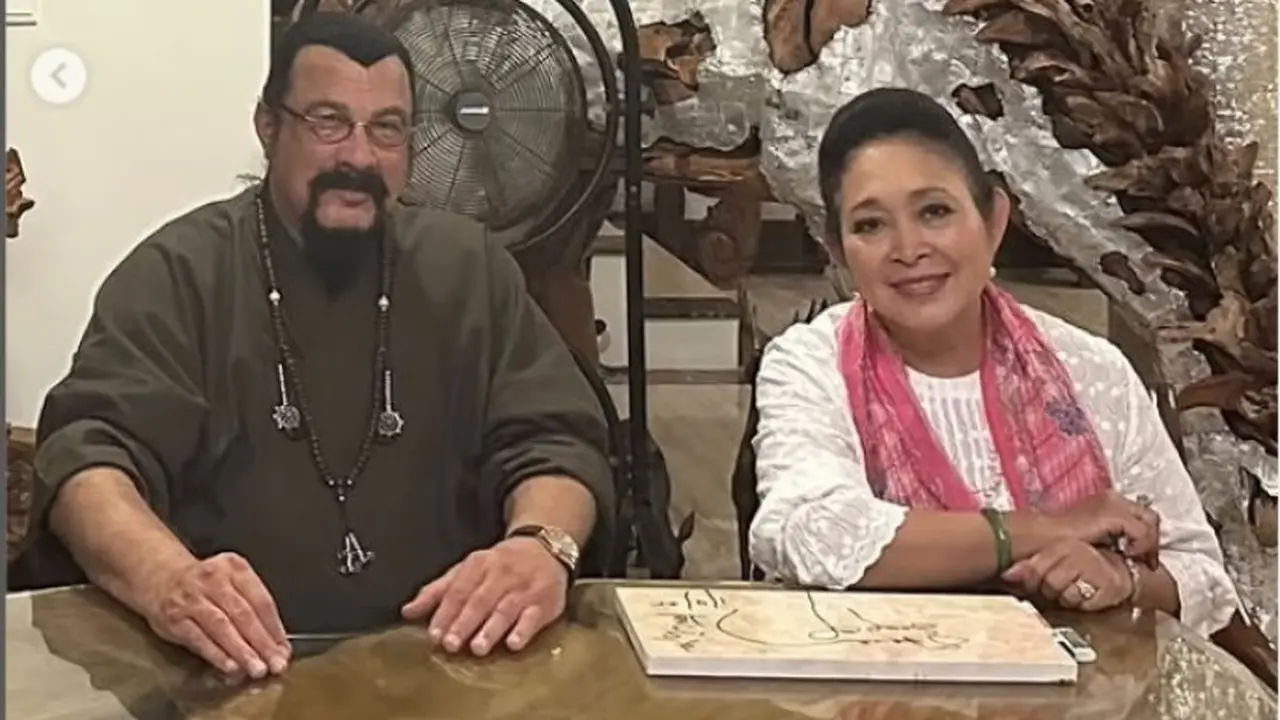 Siapa Sangka, Titiek Soeharto Sahabatan dan Reuni dengan Aktor Laga Senior Hollywood Steven Seagal