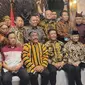 Perkumpulan Perantau Jawa Tengah (PJT) menggelar sarasehan tokoh asal Jawa Tengah dengan Tema 'Kolaborasi Perantau Demi Membantu Sesama dan Memajukan Jawa Tengah', di Rumah Joglo Jenderal TNI Purnawirawan Wiranto, Cipayung. (Istimewa)