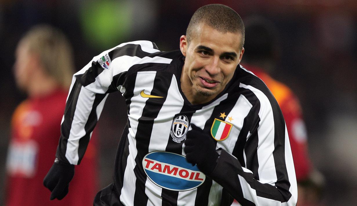 4. David Trezeguet - Bomber dengan tipe poacher ini saat masih berseragam hitam putih mendapatkan julukan Trezegol berkat produktifitasnya. Selama 10 musim membela Old Lady dirinya mampu mencetak 171 gol hanya dalam 318 laga, sebuah catatan fantastis. (AFP/Patrik Hertzog)