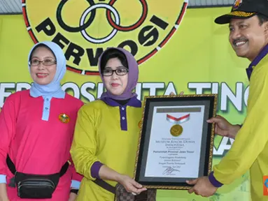 Ratusan Jalasenastri Kobangdikal Pecahkan Rekor