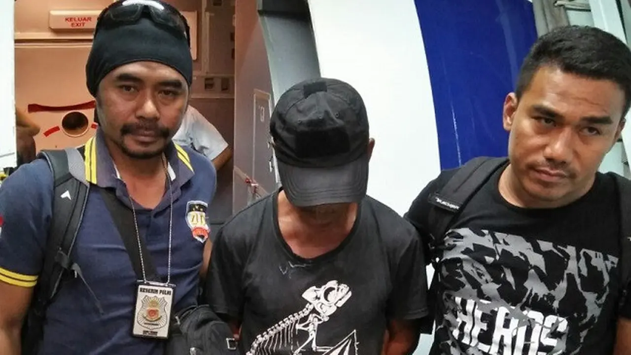 Buru Pencabul Anak, Polisi Menyamar Jadi Penjual Pinang