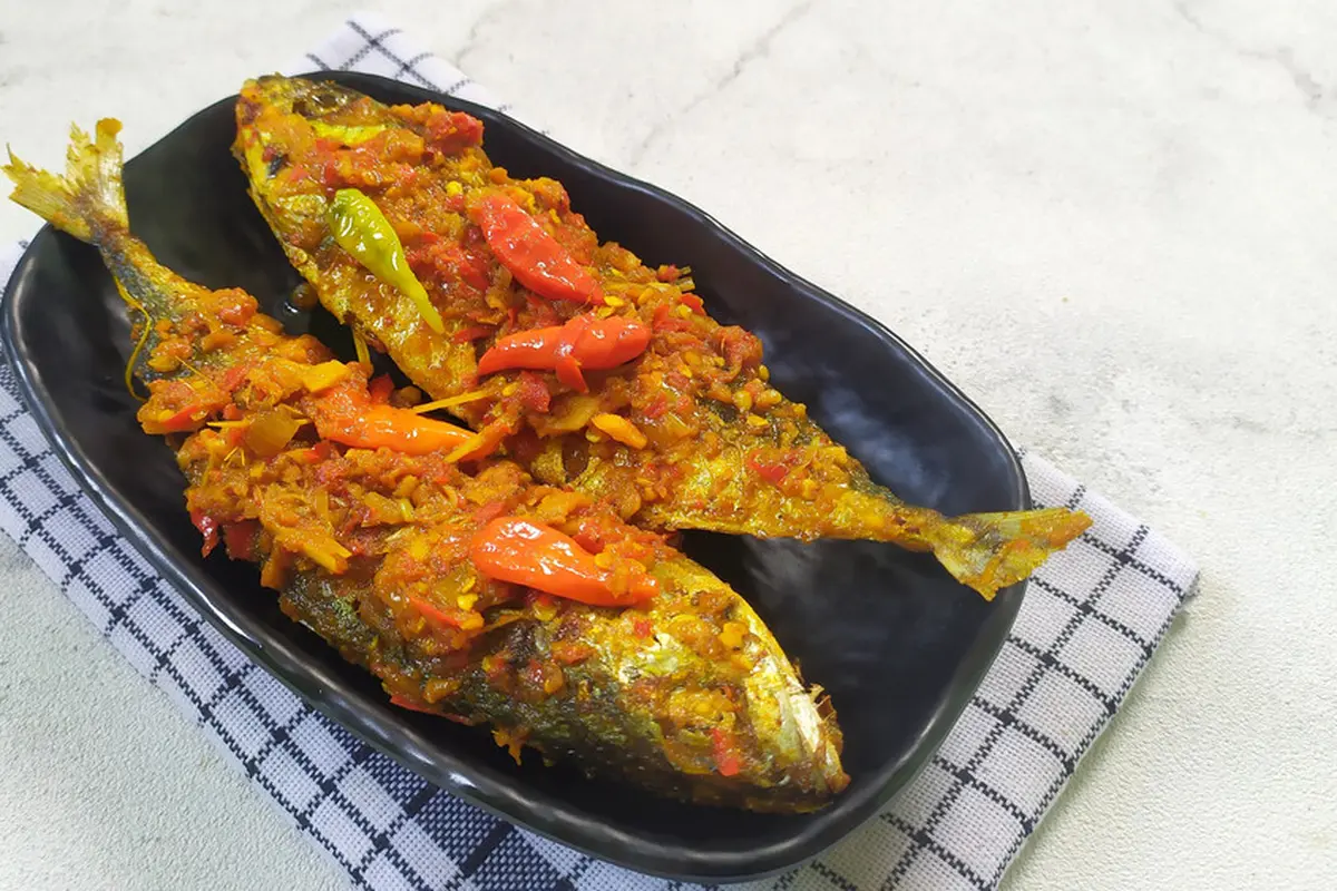 Ikan acar kuning medan