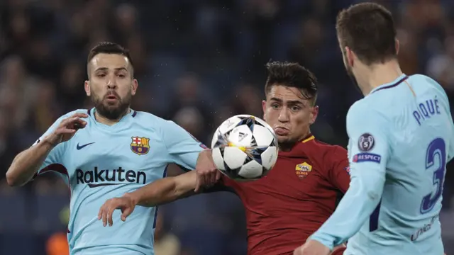 Liga Champions, Barcelona, AS Roma
