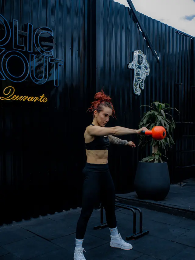 full kettlebell swing