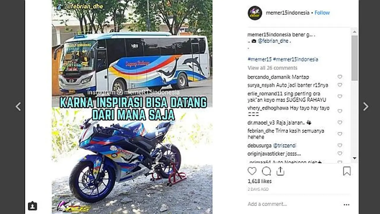 Berbagai hal bisa dijadikan meme menarik, tidak terkecuali yang berkaitan dengan otomotif.