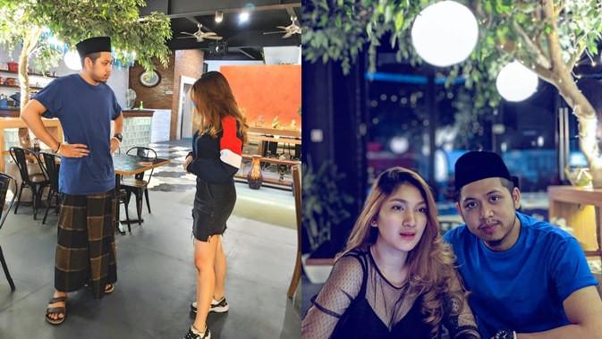 Tretan Muslim dan Istri (Sumber: Instagram/@lunarivory)
