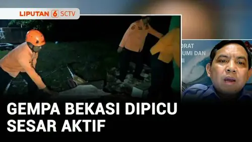 VIDEO: BMKG: Gempa Bekasi Dipicu Sesar Aktif, Masuk Kategori Dangkal