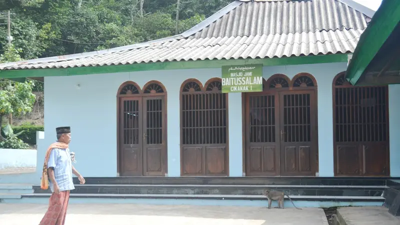 Masjid Baitussalam, Cikakak Kecamatan Wangon, Banyumas. (Foto: Liputan6.com/Muhamad Ridlo)