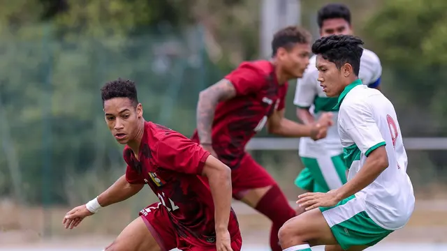 Timnas Indonesia U-19 Vs Venezuela di Toulon Cup 2022.
