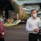 Acara penyerahan bantuan Singapura ke Indonesia (Facebook/Vivian Balakrishnan)