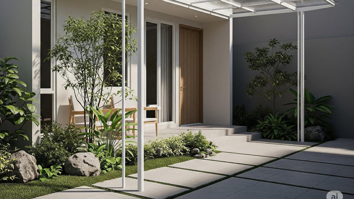 7 Model Kanopi Rumah Sederhana Minimalis Terbaru 2025, Cocok untuk Lahan Sempit