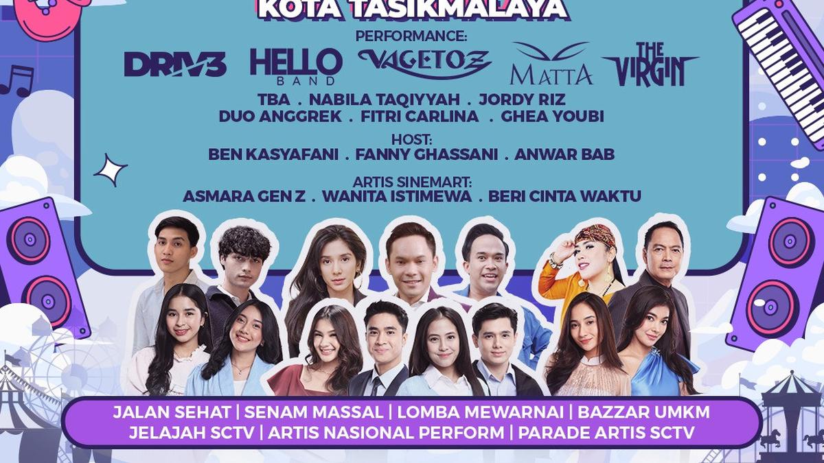 6 Keseruan di Karnaval SCTV Tasikmalaya 25-26 Oktober 2025, Jangan Sampai Kelewatan!