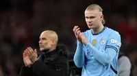 Tiga Kali Kalah Berturut-turut, Erling Haaland Yakin Pep Guardiola Akan Temukan Solusi saat Man City sedang Alami Kesulitan