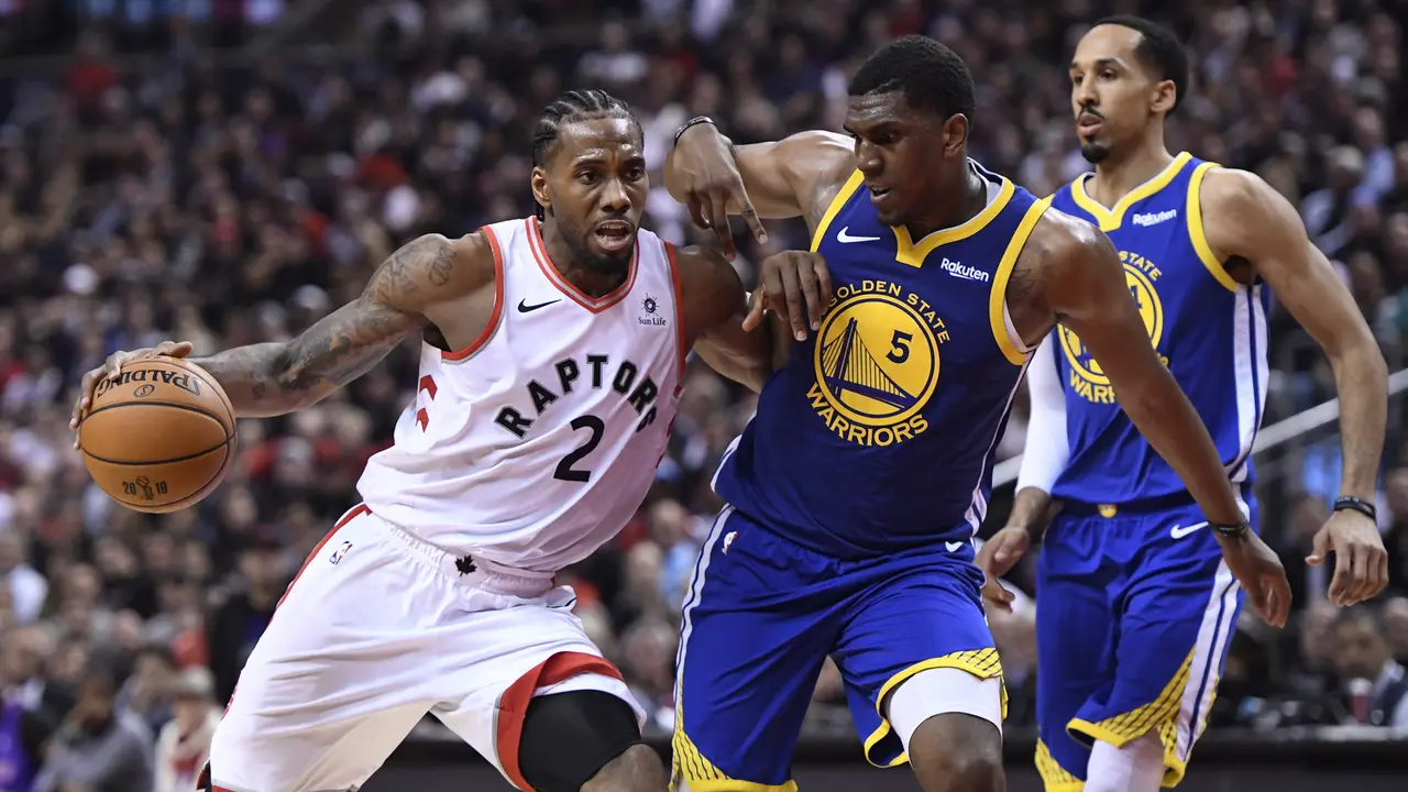 FOTO: Final NBA Gim Pertama, Raptors Kalahkan Warriors