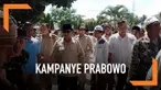 Kampanye ke Situbondo Jawa Timur Capres nomor urut 02 berziarah ke makam Pahlawan Nasional KHR As'ad Syamsul Arifin. Prabowo juga berdialog dengan sejumlah ulama Sitobondo