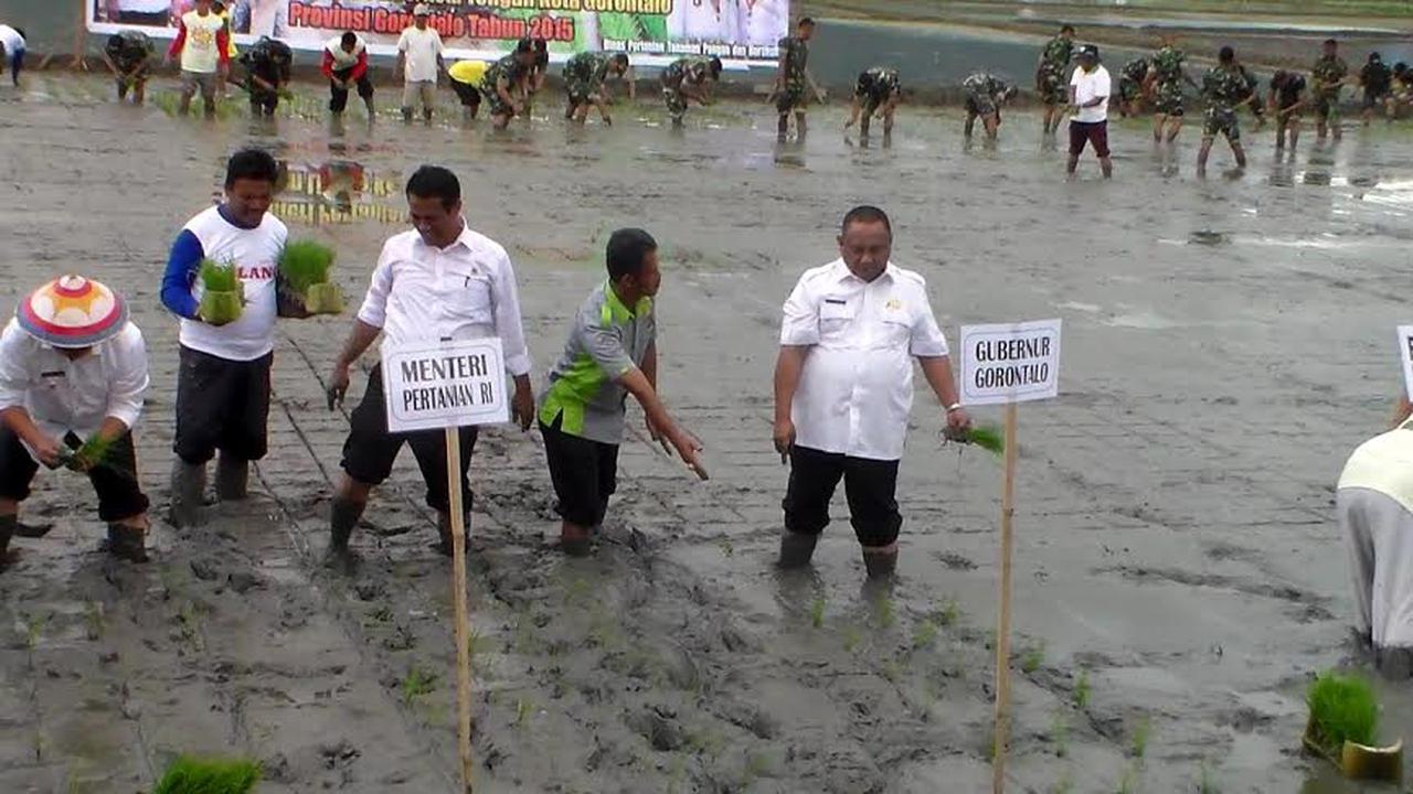 Kunjungan Mentan ke Gorontalo