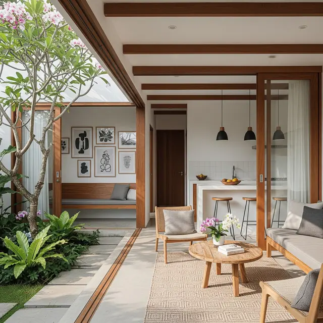 9 Model Rumah Mungil Tapi Terasa Luas Berkat Tata Ruang Terbuka