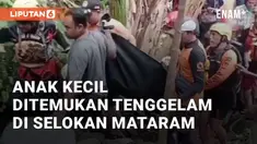 Anak kecil yang dilaporkan hilang di Monjali, ternyata ditemukan tenggelam. Ia ditemukan di aliran selokan Mataram