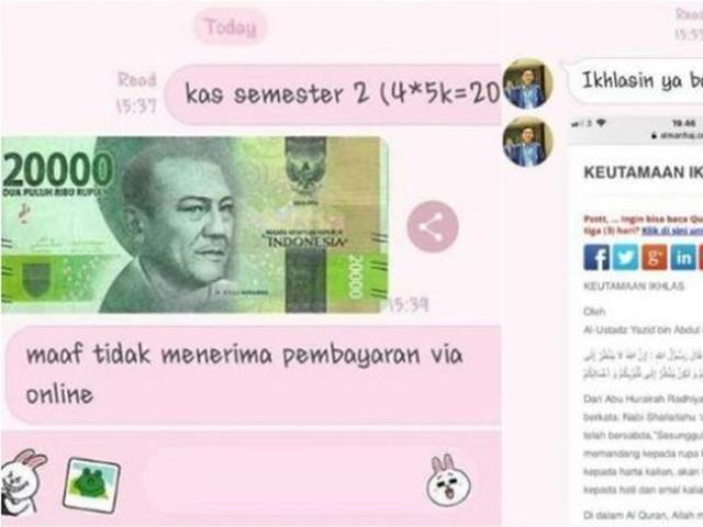 Kocaknya Berbagai Reaksi Anak Sekolah Ketika Ditagih Uang Kas