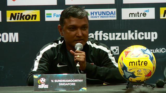 Pelatih Singapura V. Sundramoorthy