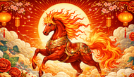 Lunar New Year 2026 falls on February 17, marking the rare and energetic Year of the Fire Horse. (AI Generated Image)