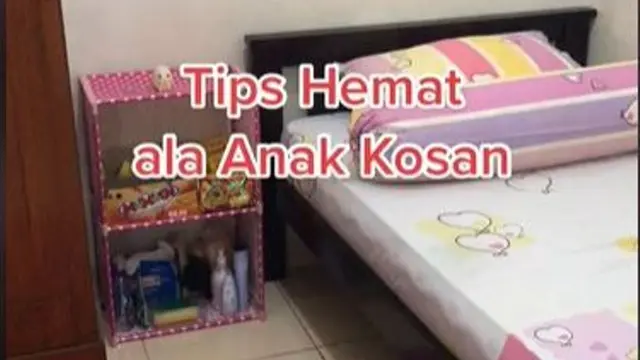 Wanita Bagikan Tips Hemat untuk Anak Kos, dari Stok Makanan sampai Sampo