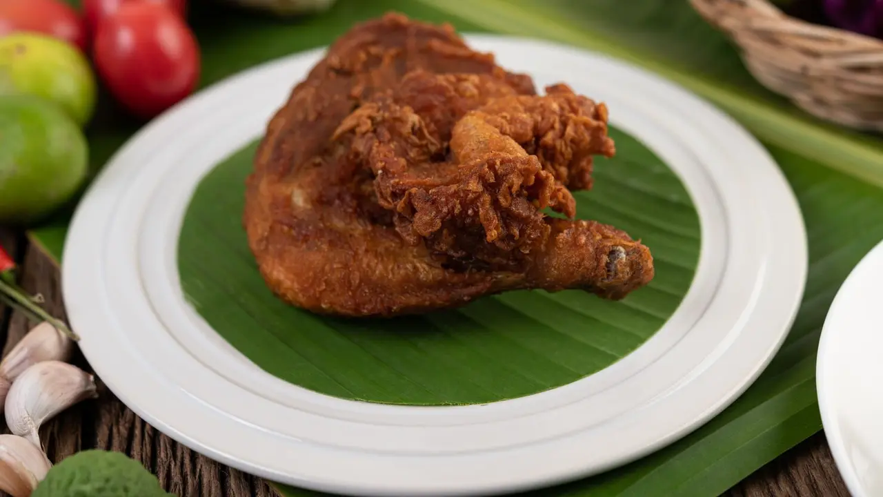 pecel ayam