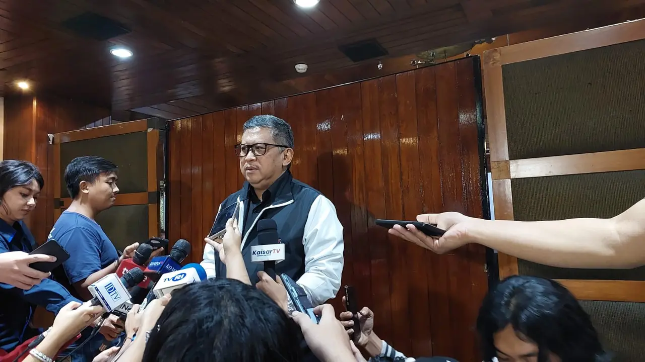 Sekretaris Jenderal Partai Demokrasi Indonesia Perjuangan (PDIP) Hasto Kristiyanto