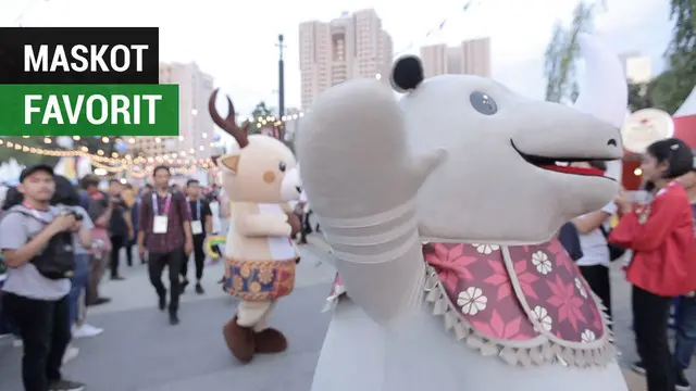 VIDEO: Maskot Asian Games 2018 Favorit Pilihan Para Wanita
