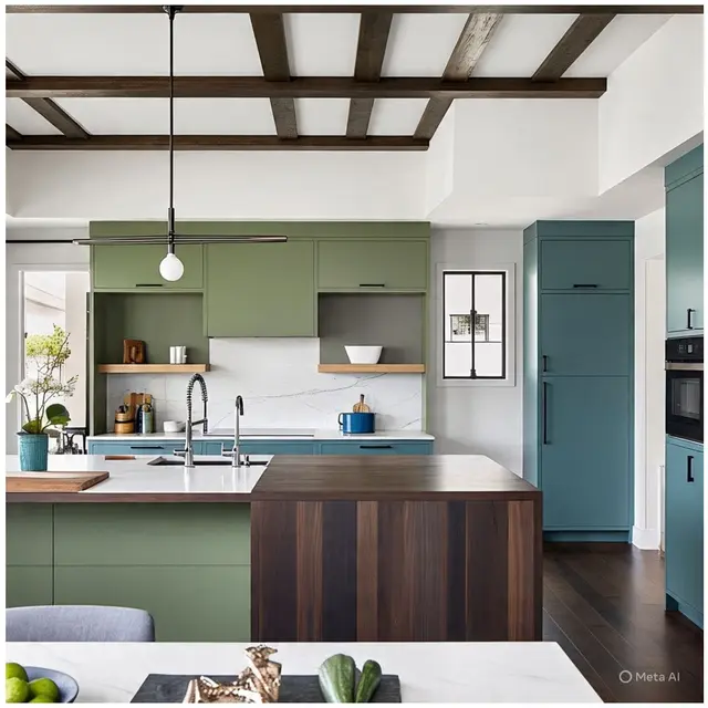 5 Kombinasi Warna Kabinet Dapur yang Dijamin Cocok dari Desainer, Bikin Betah Masak