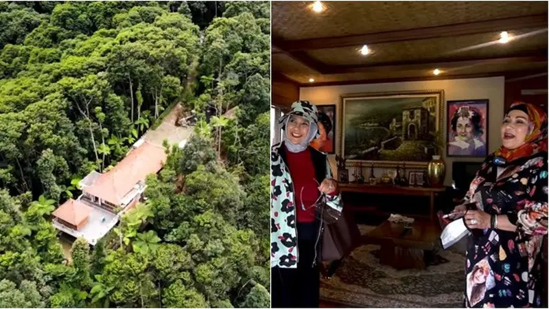 7 Potret Villa Camelia Malik di Kaki Gunung Salak, Berdiri di Tengah Hutan