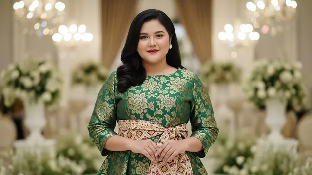 Tunik Brokat / Kebaya Modern