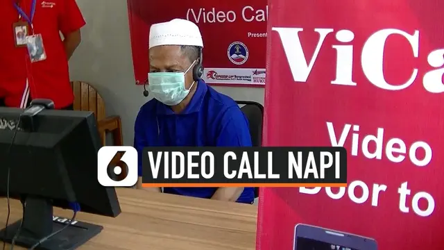 VIDEO: Cegah Kerumunan Pembesuk, Rutan Wonosobo Buat Terobosan Layanan Video Call